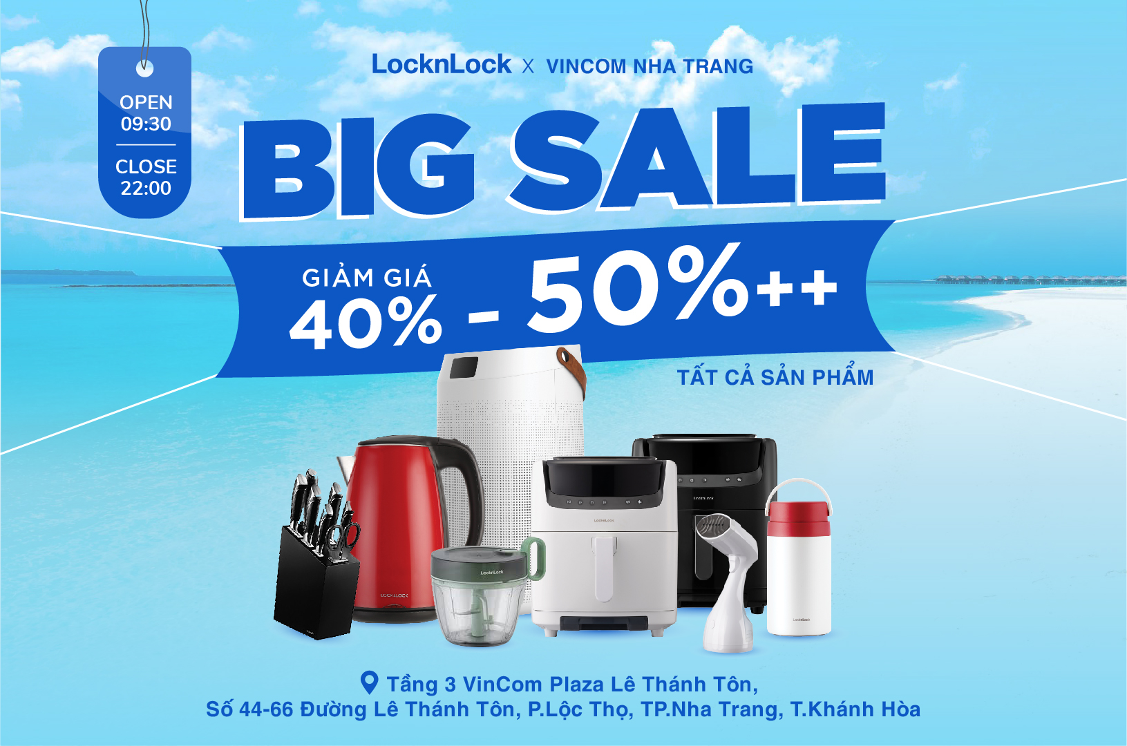 Lock&Lock Vincom Nha Trang sale lớn đến 50%