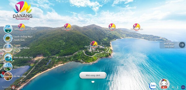 VR360 thực hiện dự án “Một chạm đến Đà Nẵng” với giải pháp công nghệ VR360 Virtual Tour