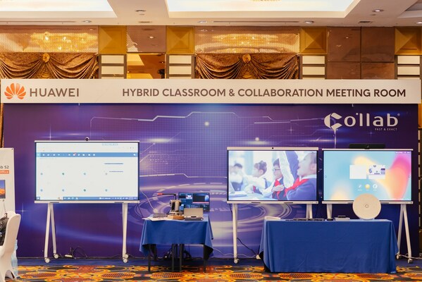 Màn hình IdeaHub tại sự kiện trưng bày các sản phẩm Audio Visual của Collab - Collab Partner Connect - Connect The Future