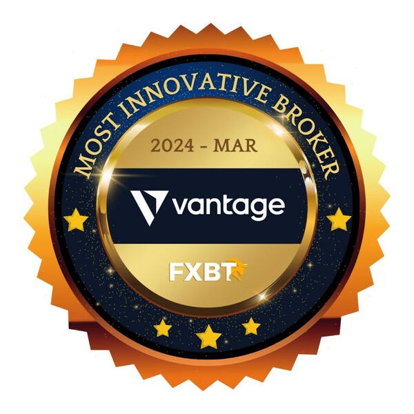 Vantage Markets Wins "Most Innovative Broker" Award from FXBT; Redefines Trader Empowerment