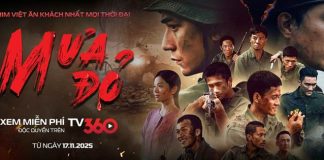Người dùng có thể xem miễn phí phim Mưa Đỏ trên TV360