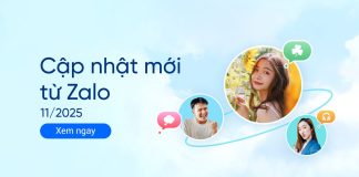 Zalo cải tiến nhiều tính năng cho người dùng trong tháng 11